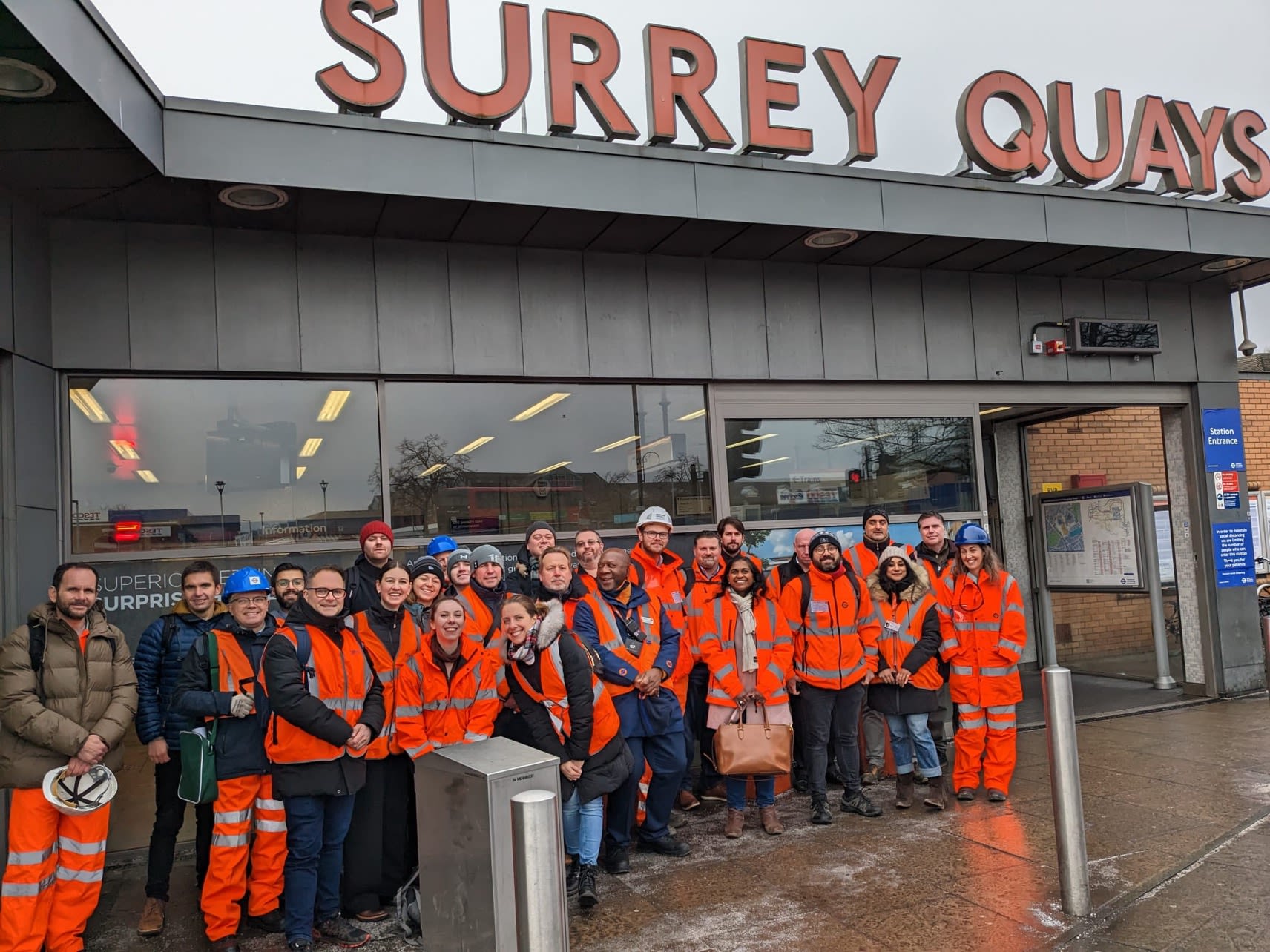 A STEP UP FOR SURREY QUAYS